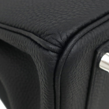 エルメス HERMES バーキン25 ブラック トゴ ハンドバッグ シルバー金具 新品 未使用 黒 2026年製