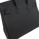 エルメス HERMES バーキン25 ブラック トゴ ハンドバッグ シルバー金具 新品 未使用 黒 2026年製