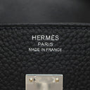 エルメス HERMES バーキン25 ブラック トゴ ハンドバッグ シルバー金具 新品 未使用 黒 2026年製