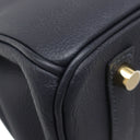 エルメス HERMES バーキン30 キャバン トゴ ハンドバッグ ゴールド金具 濃紺