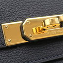 エルメス HERMES バーキン30 キャバン トゴ ハンドバッグ ゴールド金具 濃紺