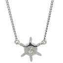 ノンブランド NON BRAND ダイヤモンド 0.647ct ペンダント プラチナシルバー Pt850 ダイヤモンド ネックレス 1粒 1石 ラウンドブリリアントカット