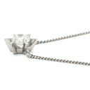 ノンブランド NON BRAND ダイヤモンド 0.647ct ペンダント プラチナシルバー Pt850 ダイヤモンド ネックレス 1粒 1石 ラウンドブリリアントカット