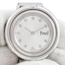 腕時計 ピアジェ PIAGET ポセション G0A48380 クオーツ レディース 純正ダイヤ シルバー サンレイ 回転ベゼル