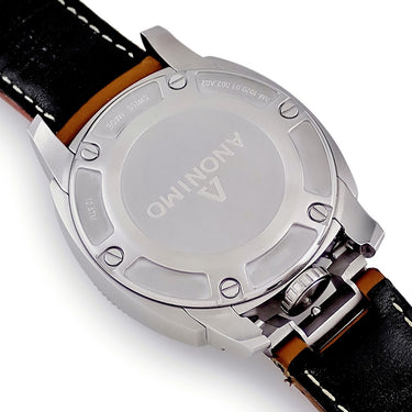 腕時計 アノーニモ ANONIMO ミリターレ クラシック AM-1020.01.002.A02 自動巻き メンズ OH済 グレー スモールセコンド デイト