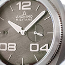腕時計 アノーニモ ANONIMO ミリターレ クラシック AM-1020.01.002.A02 自動巻き メンズ OH済 グレー スモールセコンド デイト