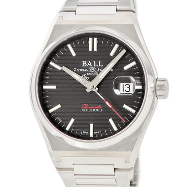 腕時計 ボールウォッチ BALL WATCH ロードマスター M パーシビア NM9052C-S1CJ-BK 自動巻き メンズ 新品同様 ブラック デイト 限定