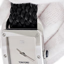 腕時計 トムフォード TOM FORD N.003 タイムピースシリーズ TFT003 003 クオーツ メンズ シルバー 角型 レクタンギュラー