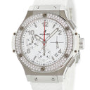 腕時計 ウブロ HUBLOT ビッグバン スチール ホワイト ダイヤモンド 342.SE.230.RW.114 自動巻き メンズ 純正ダイヤ デイト