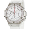 腕時計 ウブロ HUBLOT ビッグバン スチール ホワイト ダイヤモンド 342.SE.230.RW.114 自動巻き メンズ 純正ダイヤ デイト