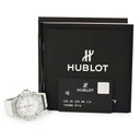 腕時計 ウブロ HUBLOT ビッグバン スチール ホワイト ダイヤモンド 342.SE.230.RW.114 自動巻き メンズ 純正ダイヤ デイト