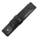 モンブラン Montblanc マイスターシュテュック クラスプ付きペンケース 1本用 ブラック レザー ペンケース 黒 ペン入れ 1本 1本差し