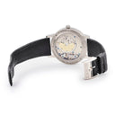 腕時計 ランゲ&ゾーネ LANGE&SOHNE グランド サクソニア 307.029/LS3073AD 自動巻き メンズ OH済 K18WG無垢 ブラック スモールセコンド