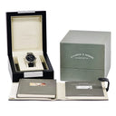 腕時計 ランゲ&ゾーネ LANGE&SOHNE グランド サクソニア 307.029/LS3073AD 自動巻き メンズ OH済 K18WG無垢 ブラック スモールセコンド