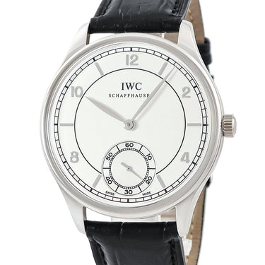 腕時計 IWC IWC ポルトギーゼ ハンドワインド ヴィンテージ 8デイズ IW544505 手巻き メンズ OH済 Pt950無垢 140周年記念 限定