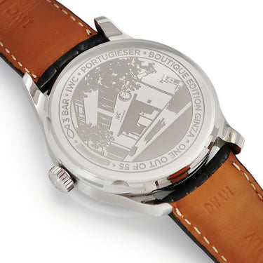 腕時計 IWC IWC ポルトギーゼ オートマティック 7デイズ 銀座ブティック限定 IW500707 自動巻き メンズ スモールセコンド デイト