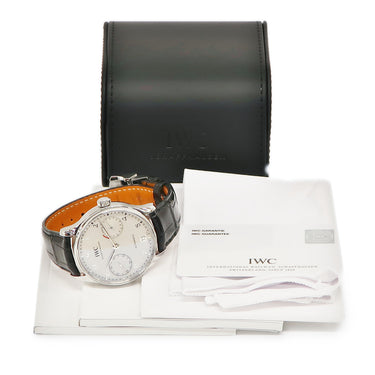 腕時計 IWC IWC ポルトギーゼ オートマティック 7デイズ 銀座ブティック限定 IW500707 自動巻き メンズ スモールセコンド デイト