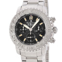 腕時計 ブランパン BLANCPAIN トリロジー エアーコマンド 2285F-1130-71 自動巻き メンズ ブラック 黒 逆回転防止ベゼル クロノグラフ