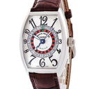 腕時計 フランクミュラー FRANCK MULLER トノウカーベックス ヴェガス 5850VEGAS 自動巻き メンズ OH済 K18WG無垢 青針 ルーレット