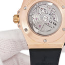 腕時計 ウブロ HUBLOT ビッグバン ワンクリック キングゴールド パヴェ 465.OX.1180.RX.1604 自動巻き メンズ 純正ダイヤ ブラック