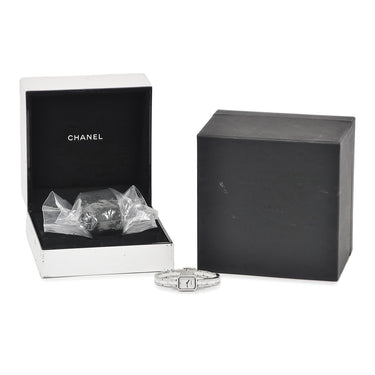 腕時計 シャネル CHANEL プルミエール H2146 クオーツ レディース K18WG×セラミック コンビ 純正ダイヤ ホワイト 白