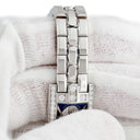 腕時計 ハリーウィンストン Harry Winston アヴェニュー C ミニ ムーンフェイズ AVCQMP16WW008 クオーツ レディース K18WG無垢 純正ダイヤ