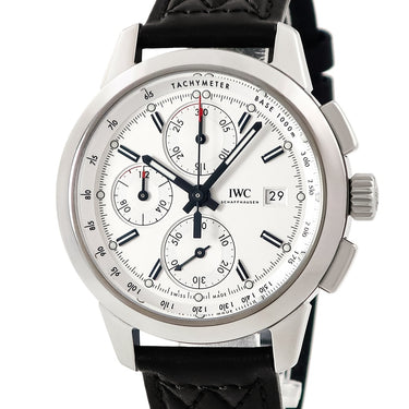 腕時計 IWC IWC インヂュニア クロノグラフ W125 IW380701 自動巻き メンズ シルバー スモールセコンド デイト 限定