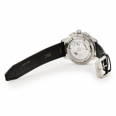 腕時計 IWC IWC インヂュニア クロノグラフ W125 IW380701 自動巻き メンズ シルバー スモールセコンド デイト 限定
