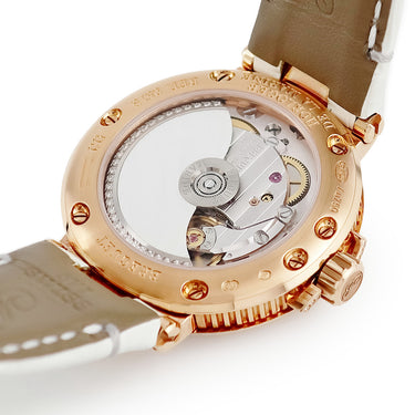 腕時計 ブレゲ BREGUET マリーン レディ 9518 9518BR/52/584 D000 自動巻き レディース 新品同様 K18RG無垢 純正ダイヤ 白 シェル
