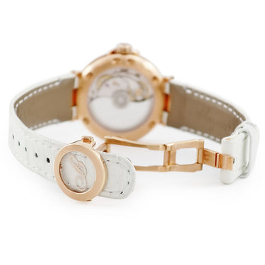 腕時計 ブレゲ BREGUET マリーン レディ 9518 9518BR/52/584 D000 自動巻き レディース 新品同様 K18RG無垢 純正ダイヤ 白 シェル