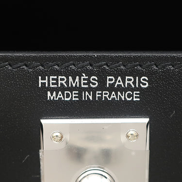 エルメス HERMES ミニケリードゥ シュヴァル ド ボワ ノワール ブラック カーフ ヴォータデラクト 2WAYバッグ シルバー金具 新品 未使用 馬 2025年製