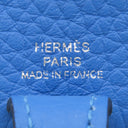 エルメス HERMES エヴリンTPM ブルーイドラ トリヨンクレマンス ショルダーバッグ シルバー金具 青 2024年製