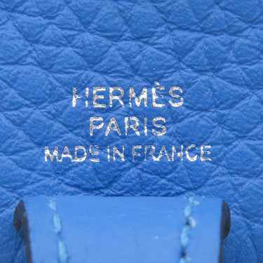 エルメス HERMES エヴリンTPM ブルーイドラ トリヨンクレマンス ショルダーバッグ シルバー金具 青 2024年製
