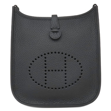エルメス HERMES エヴリンTPM ロング ブラック トリヨンクレマンス ショルダーバッグ シルバー金具 新品 未使用 黒 2025年製