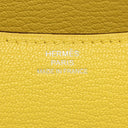 エルメス HERMES コンスタンス3 ミニ ミロワール ジョーヌナプル シェーブル ショルダーバッグ シルバー金具 新品 未使用 黄色 2025年製