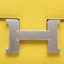 エルメス HERMES コンスタンス3 ミニ ミロワール ジョーヌナプル シェーブル ショルダーバッグ シルバー金具 新品 未使用 黄色 2025年製