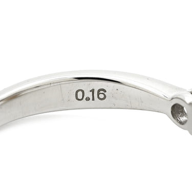 タサキ TASAKI あこやパール ダイヤ パールホワイト×プラチナシルバー Pt900 パール ダイヤモンド リング 指輪 白 TASAKI プラチナ900 9.5号