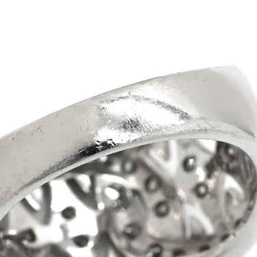 タサキ TASAKI エタニティ ダイヤモンド プラチナシルバー Pt900 ダイヤモンド リング 指輪 ブリリアントカット デザインリング プラチナ 11.5号