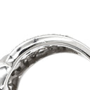 タサキ TASAKI エタニティ ダイヤモンド プラチナシルバー Pt900 ダイヤモンド リング 指輪 ブリリアントカット デザインリング プラチナ 11.5号