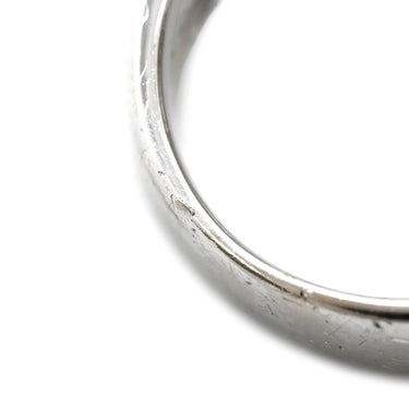タサキ TASAKI マベパール ダイヤモンド パールホワイト×ホワイトゴールド K18WG パール ダイヤモンド リング 指輪 TASAKI 真珠 Au750 18K 大粒 ハーフパールシェイプ 11.5号