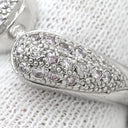 ノンブランド NON BRAND ピンクダイヤモンド 0.50ct デザインリング ピンク×プラチナシルバー Pt900 ピンクダイヤモンド リング 指輪 パヴェ プラチナ900 12号