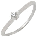 タサキ TASAKI ダイヤモンド ホワイトゴールド Pt900 ダイヤモンド リング 指輪 TASAKI 18K 750 WG 1石 1粒 12号