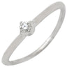 タサキ TASAKI ダイヤモンド ホワイトゴールド Pt900 ダイヤモンド リング 指輪 TASAKI 18K 750 WG 1石 1粒 12号