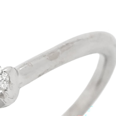 タサキ TASAKI ダイヤモンド ホワイトゴールド Pt900 ダイヤモンド リング 指輪 TASAKI 18K 750 WG 1石 1粒 12号