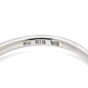 タサキ TASAKI ダイヤモンド ホワイトゴールド Pt900 ダイヤモンド リング 指輪 TASAKI 18K 750 WG 1石 1粒 12号