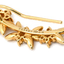 タサキ TASAKI フレグラント ダイヤ イエローゴールド K18YG ダイヤモンド ピアス K18 750 YG フラワー 花 フックピアス イヤーカフ