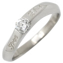ヴァンドーム青山 VENDOME AOYAMA ダイヤ 0.19ct プラチナシルバー Pt1000 ダイヤモンド リング 指輪 一石 1粒 プラチナ1000 ホールマーク True Blueの刻印あり 12号