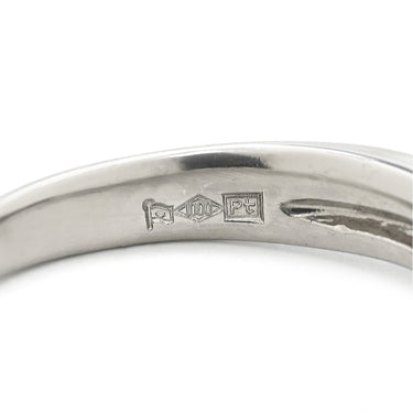 ヴァンドーム青山 VENDOME AOYAMA ダイヤ 0.19ct プラチナシルバー Pt1000 ダイヤモンド リング 指輪 一石 1粒 プラチナ1000 ホールマーク True Blueの刻印あり 12号