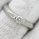 ヴァンドーム青山 VENDOME AOYAMA ダイヤ 0.19ct プラチナシルバー Pt1000 ダイヤモンド リング 指輪 一石 1粒 プラチナ1000 ホールマーク True Blueの刻印あり 12号