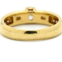 タサキ TASAKI ダイヤ シェル デザインリング ホワイト×イエローゴールド K18YG ダイヤモンド パール リング 指輪 TASAKI Au750 18K 18金 オーバルブリリアントカット 10.5号